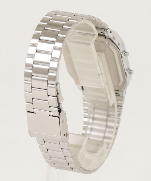 CASIO(カシオ)の「【RE】【CASIO(カシオ)】アナデジ メタル(アナログ腕時計・メンズ・ホワイト系その他/ホワイト/ブラック・FREE)」の4枚目の写真