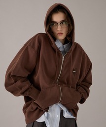 ONCILY（オンシェリー）の「26AW HEART LOGO FULL-ZIP HOODIE / ハートロゴフルジップフーディ（パーカー）」