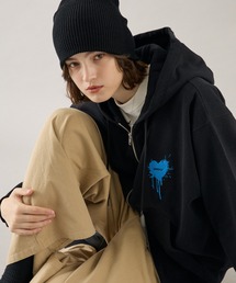 26AW HEART LOGO FULL-ZIP HOODIE / ハートロゴフルジップフーディ