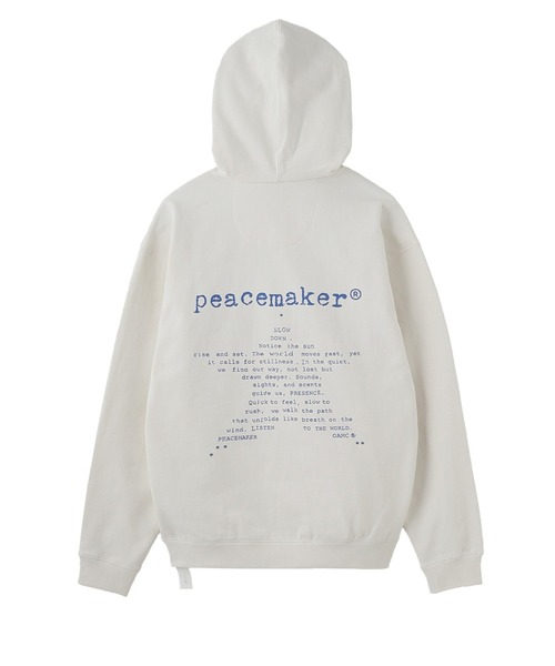 OAMC(オーエーエムシー)の「PEACEMAKER Loose Fit Hoodie Star Print PCM2OH01LFT00201(パーカー・メンズ・ホワイト・S/M)」の2枚目の写真