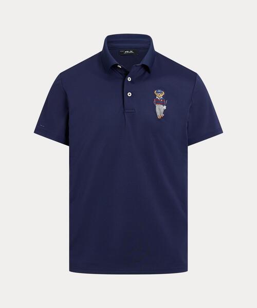 RLX GOLF（アールエルエックスゴルフ）の「テーラード フィット Polo ベア パフォーマンス ポロシャツ（ポロシャツ・メンズ・ネイビー系1・S/M/L）」の7枚目の写真