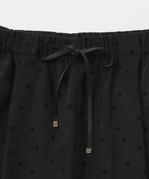 Spick & Span(スピックアンドスパン)の「《WEB限定 / 追加2》フロッキードットイージーパンツ(その他パンツ・レディース・マルチ・36/38)」の17枚目の写真