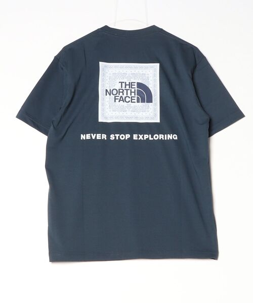 THE NORTH FACE(ザノースフェイス)の「【THE NORTH FACE】S/S BD SQAR LOGO T(Tシャツ/カットソー・メンズ・ネイビー/ホワイト/ブラック・M/L)」の9枚目の写真