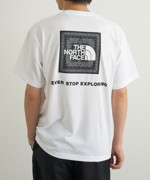 THE NORTH FACE(ザノースフェイス)の「【THE NORTH FACE】S/S BD SQAR LOGO T(Tシャツ/カットソー・メンズ・ネイビー/ホワイト/ブラック・M/L)」の2枚目の写真