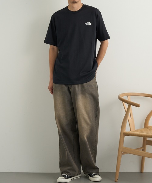 THE NORTH FACE(ザノースフェイス)の「【THE NORTH FACE】S/S BD SQAR LOGO T(Tシャツ/カットソー・メンズ・ネイビー/ホワイト/ブラック・M/L)」の18枚目の写真