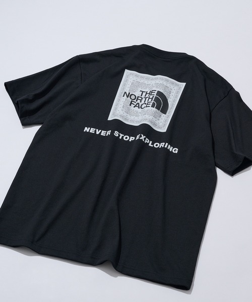 THE NORTH FACE(ザノースフェイス)の「【THE NORTH FACE】S/S BD SQAR LOGO T(Tシャツ/カットソー・メンズ・ネイビー/ホワイト/ブラック・M/L)」の19枚目の写真