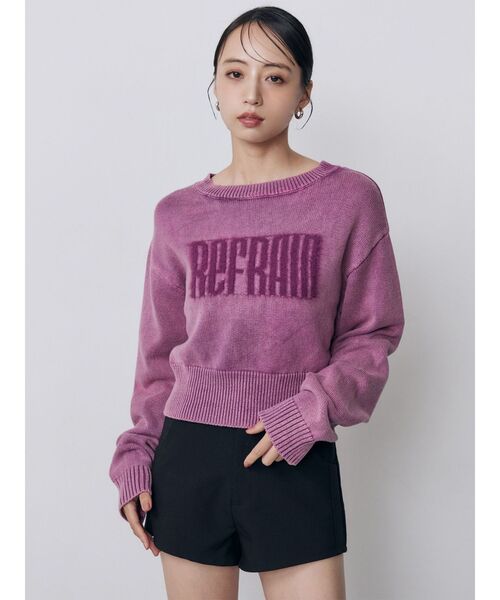 MURUA(ムルーア)の「ワイドベルトマイクロショートパンツ(その他パンツ・レディース・ブラック/グレー・2/1)」の8枚目の写真