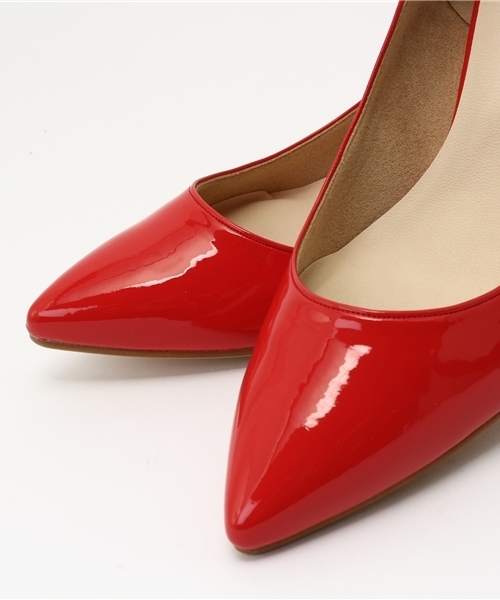 LE TALON（ルタロン）の「5.5CMポインテッドエナメルプレーン◆（パンプス・レディース・ブラック/ブラック系その他/ベージュ/レッド/イエロー・35.5/36/36.5/37/37.5/38/35）」の10枚目の写真