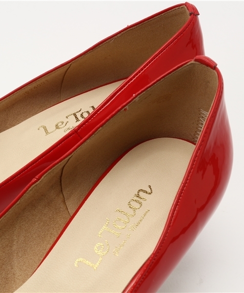 LE TALON（ルタロン）の「5.5CMポインテッドエナメルプレーン◆（パンプス・レディース・ブラック/ブラック系その他/ベージュ/レッド/イエロー・35.5/36/36.5/37/37.5/38/35）」の12枚目の写真