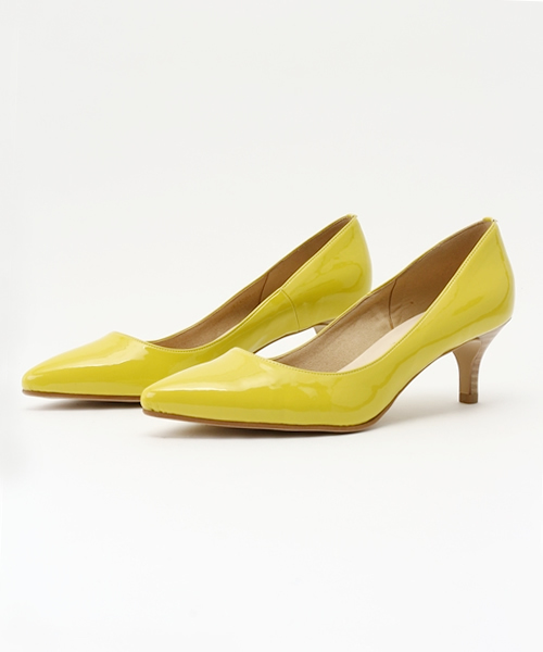 LE TALON（ルタロン）の「5.5CMポインテッドエナメルプレーン◆（パンプス・レディース・ブラック/ブラック系その他/ベージュ/レッド/イエロー・35.5/36/36.5/37/37.5/38/35）」の15枚目の写真
