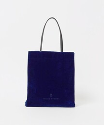 ベロア ロゴ トートバッグ