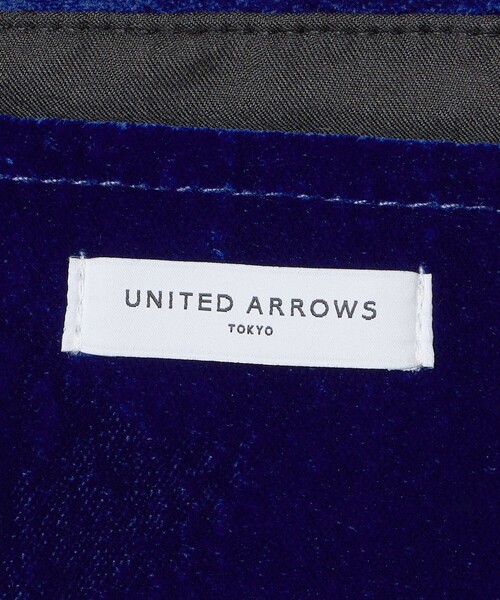 UNITED ARROWS(ユナイテッドアローズ)の「ベロア ロゴ トートバッグ(トートバッグ・レディース・ロイヤルブルー/ワイン/ブラック・FREE)」の11枚目の写真