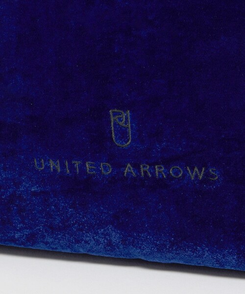 UNITED ARROWS(ユナイテッドアローズ)の「ベロア ロゴ トートバッグ(トートバッグ・レディース・ロイヤルブルー/ワイン/ブラック・FREE)」の12枚目の写真