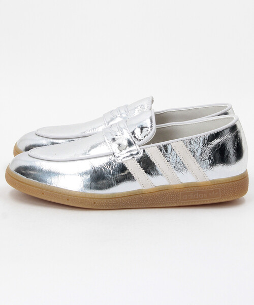adidas（アディダス）の「adidas/アディダス 販路限定 Originals HANDBALL SPEZIAL LOAFER SHOES [26~29cm]/オリジナルス ハンドボールスペツィアル ローファー（スニーカー・メンズ・シルバー・9.5/8/8.5/10.5/10/11/9）」の13枚目の写真