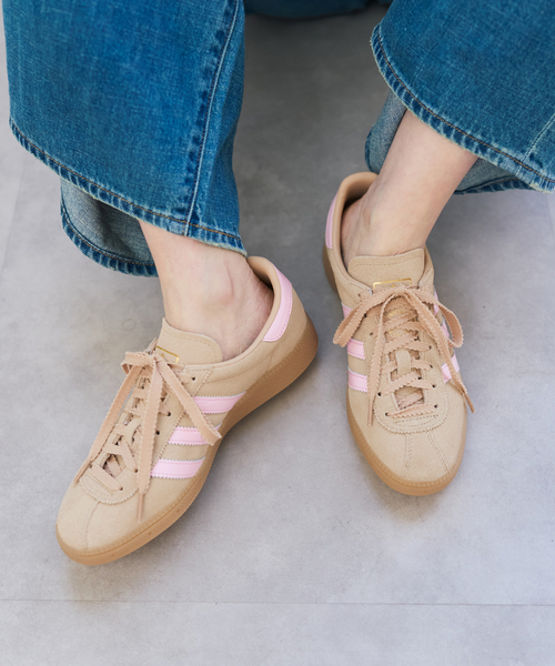Spick & Span(スピックアンドスパン)の「《型止め / 》adidas / アディダス MUENCHEN W(スニーカー・レディース・ベージュ・23cm/23.5cm/24cm/24.5cm/25cm)」の16枚目の写真