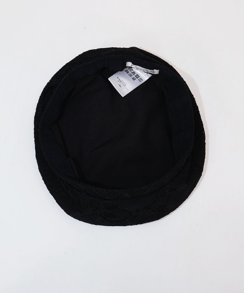 axes femme（アクシーズファム）の「レースアップデザインベレー（ハット・レディース・キナリ/ブラック・FREE）」の20枚目の写真