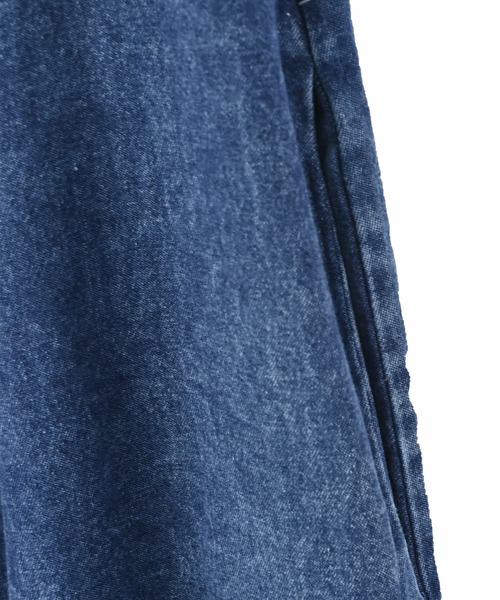 STYLE DELI（スタイルデリ）の「【DELI by】ヴィンテージライクデニムサロペット（Tサイズ）（サロペット/オーバーオール・レディース・ブルー・LARGE/TALL）」の5枚目の写真
