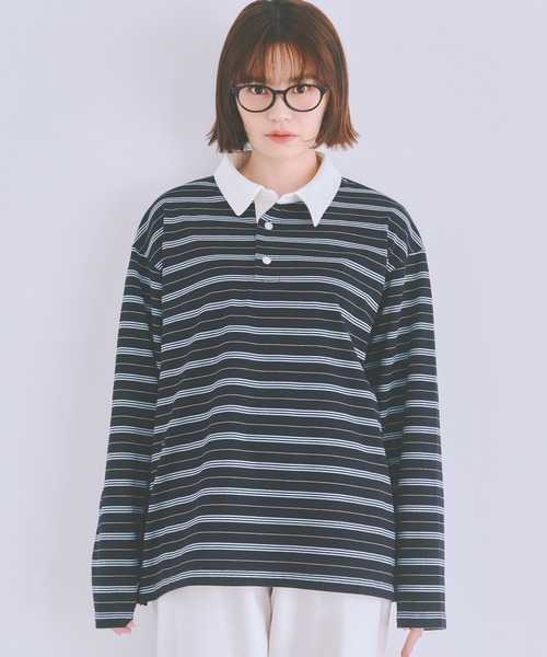 COLORME(カラーミー)の「【野崎智子着用】ポロシャツ(ユニセックス)(ポロシャツ・レディース・ブラウン/ブラック系その他・FREE)」の15枚目の写真