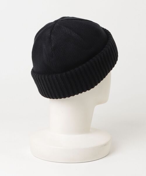 crepuscule（クレプスキュール）の「Knit Cap 1 2603-028（キャップ・メンズ・ブラック/チャコールグレー/グレー・FREE）」の4枚目の写真