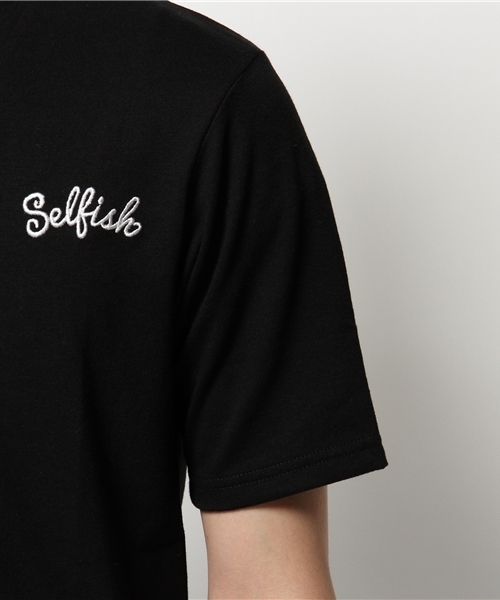 VENCEEXCHANGE（ヴァンスエクスチェンジ）の「1ポイント刺繍半袖Tシャツ （Tシャツ/カットソー・メンズ・ホワイト/その他31/ブラック・LARGE/MEDIUM/SMALL）」の7枚目の写真