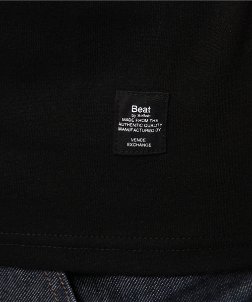 VENCEEXCHANGE（ヴァンスエクスチェンジ）の「1ポイント刺繍半袖Tシャツ （Tシャツ/カットソー・メンズ・ホワイト/その他31/ブラック・LARGE/MEDIUM/SMALL）」の8枚目の写真