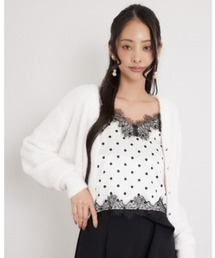 ミニフラッフィーニットカーディガン 秋服