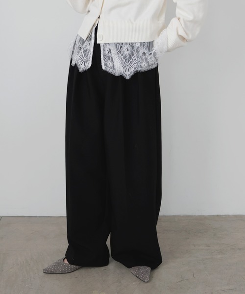 LIAN（リアン）の「スタッズデザインフラットパンプス（パンプス・レディース・ブラック/グレー・SMALL/MEDIUM/LARGE）」の8枚目の写真
