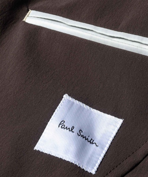 Paul Smith(ポールスミス)の「パフォーマンスストレッチ レギュラーフィット 2Bジャケット / 263173 WTVJK01(テーラードジャケット・メンズ・ブラック/ダークブラウン・LARGE/MEDIUM/SMALL/L2/X-LARGE)」の9枚目の写真