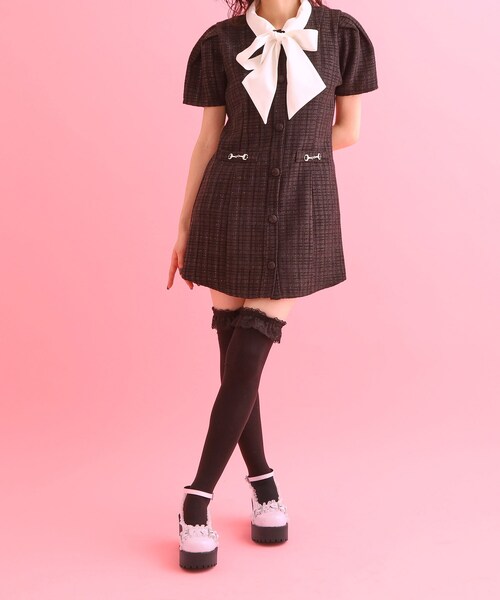 cs T&P(シーエスティーアンドピー)の「厚底フリルロリータパンプス(パンプス・レディース・ホワイト系2/ブラック系1/ピンク系6・S/M/LL/XL/L)」の20枚目の写真