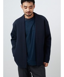 FLAT（フラット）の「FLAT／カーディガン／長袖／ウォッシャブル／速乾／スムースニット／無地（カーディガン/ボレロ）」