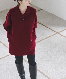 venit（ヴェニット）の「Venit / ヴェニット DOUBLE FACE KNIT（ニット/セーター・レディース）」