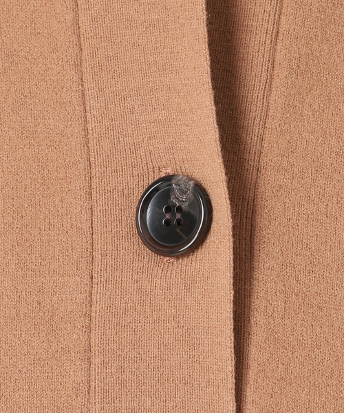 venit(ヴェニット)の「Venit/ヴェニット DOUBLE FACE KNIT(ニット/セーター・レディース・ホワイト/ボルドー/キャメル・38)」の4枚目の写真