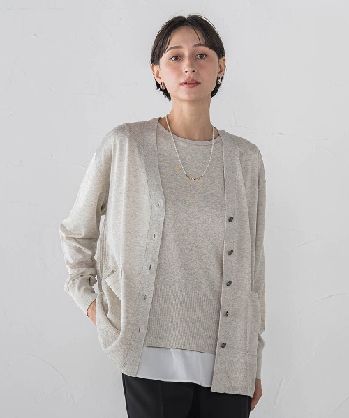 la.f…(ラエフ)の「SARIドルマンニット(ニット/セーター・レディース・ピンク/グリーン/ベージュ・9号)」の11枚目の写真