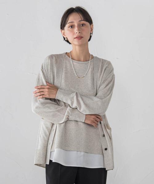 la.f…(ラエフ)の「SARIドルマンニット(ニット/セーター・レディース・ピンク/グリーン/ベージュ・9号)」の12枚目の写真