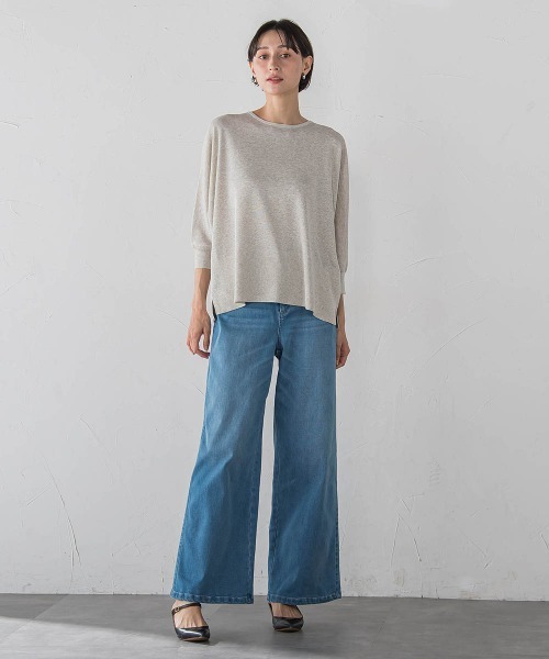 la.f…(ラエフ)の「SARIドルマンニット(ニット/セーター・レディース・ピンク/グリーン/ベージュ・9号)」の17枚目の写真