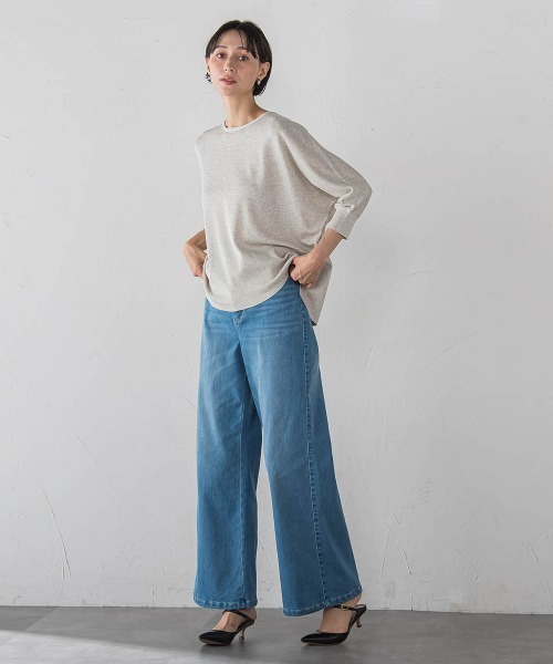 la.f…(ラエフ)の「SARIドルマンニット(ニット/セーター・レディース・ピンク/グリーン/ベージュ・9号)」の18枚目の写真