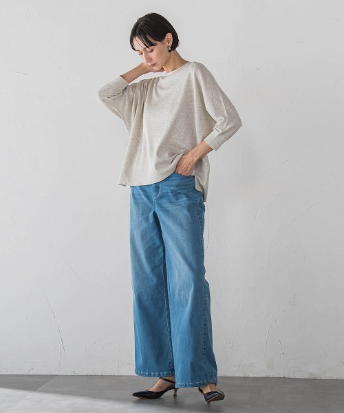 la.f…(ラエフ)の「SARIドルマンニット(ニット/セーター・レディース・ピンク/グリーン/ベージュ・9号)」の19枚目の写真