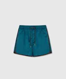 TAILLE（タイレ）の「POBE SATIN TRACK SHORTS PETROL（その他パンツ）」