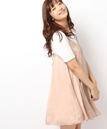 Heather | サテンキャミワンピース　722279(ワンピース)