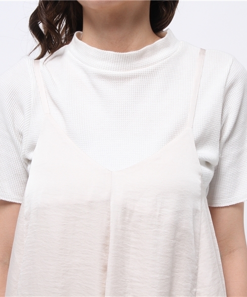 Heather（ヘザー）の「サテンキャミワンピース　722279（ワンピース・レディース・ピンク系その他/ホワイト系その他/ネイビー・FREE）」の12枚目の写真