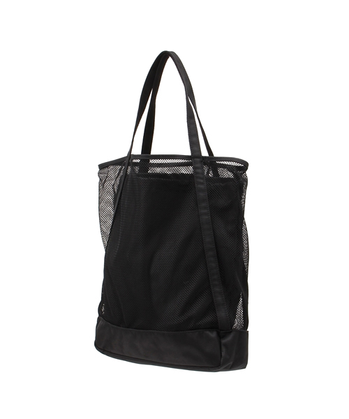 HARE（ハレ）の「メッシュトートBAG(HARE)（トートバッグ・メンズ・ブラック/オフホワイト・FREE）」の3枚目の写真