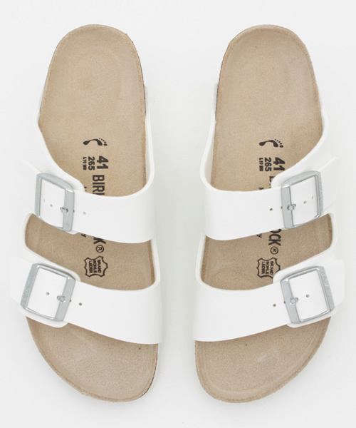 MYSELF ABAHOUSE(マイセルフアバハウス)の「【BIRKENSTOCK】 ARIZONA(サンダル・メンズ・ホワイト/ブラック・41/40)」の1枚目の写真