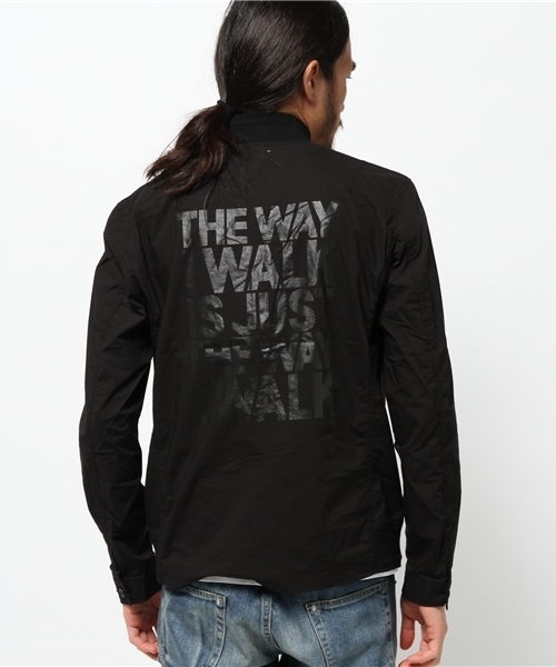 HYSTERIC GLAMOUR（ヒステリックグラマー）の「THE WAY I WALK pt リブJK（ブルゾン・メンズ・レッド/ネイビー/ブラック・MEDIUM/SMALL/LARGE）」の10枚目の写真