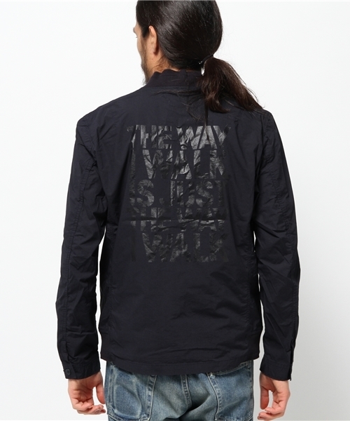 HYSTERIC GLAMOUR（ヒステリックグラマー）の「THE WAY I WALK pt リブJK（ブルゾン・メンズ・レッド/ネイビー/ブラック・MEDIUM/SMALL/LARGE）」の18枚目の写真
