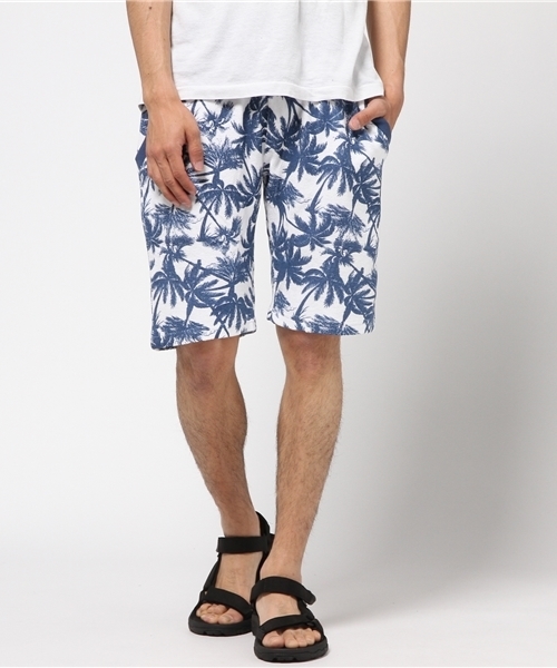 VENCEEXCHANGE（ヴァンスエクスチェンジ）の「パイルパームツリーショーツ         （その他パンツ・メンズ・ブルー/グレー/ブラック・MEDIUM/LARGE）」の3枚目の写真