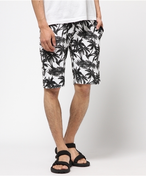 VENCEEXCHANGE（ヴァンスエクスチェンジ）の「パイルパームツリーショーツ         （その他パンツ・メンズ・ブルー/グレー/ブラック・MEDIUM/LARGE）」の2枚目の写真