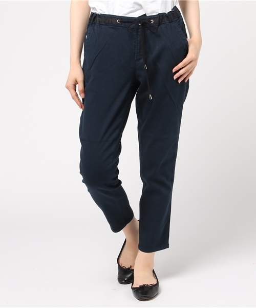 Moname（モナーム）の「イージーテーパードパンツ - EASY TAPARED PANTS（チノパンツ・レディース・オフホワイト/ネイビー/ベージュ/アイボリー/カーキ・S/SS/M/XS）」の5枚目の写真