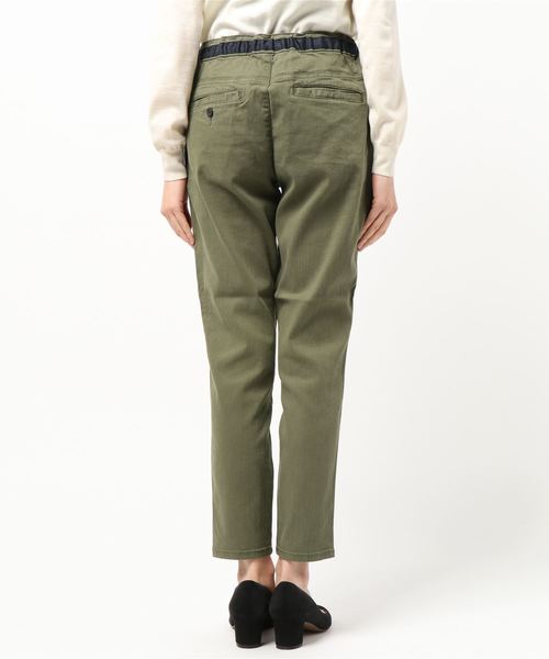 Moname（モナーム）の「イージーテーパードパンツ - EASY TAPARED PANTS（チノパンツ・レディース・オフホワイト/ネイビー/ベージュ/アイボリー/カーキ・S/SS/M/XS）」の8枚目の写真