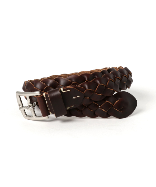 BEAMS PLUS（ビームスプラス）の「ARTS & CRAFTS / OILED MESH BELT（ベルト・メンズ・ブラック/ブラウン・36inch/34inch/32inch/30inch）」の2枚目の写真