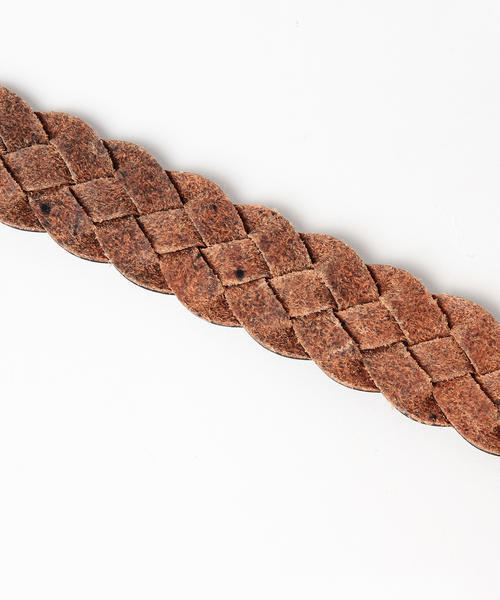 BEAMS PLUS（ビームスプラス）の「ARTS & CRAFTS / OILED MESH BELT（ベルト・メンズ・ブラック/ブラウン・36inch/34inch/32inch/30inch）」の6枚目の写真